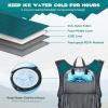 imageMaelstrom Running Hydration VestHiking Backpack with 2L3L Water BladderLightweight Daypack for Cycling Camping Rave for Men Women6Cyan