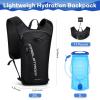 imageMaelstrom Running Hydration VestHiking Backpack with 2L3L Water BladderLightweight Daypack for Cycling Camping Rave for Men WomenBlack