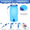 imageMaelstrom Running Hydration VestHiking Backpack with 2L3L Water BladderLightweight Daypack for Cycling Camping Rave for Men WomenBlack