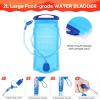 imageMaelstrom Running Hydration VestHiking Backpack with 2L3L Water BladderLightweight Daypack for Cycling Camping Rave for Men WomenOrange