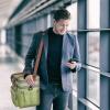 imageMaelstrom Lunch Bag Women23L Insulated Lunch Box For Men WomenExpandable Double Deck Cooler Bag With Side Tissue PocketLavenderC 23L Green