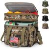 imageMaelstrom Lunch Bag Women23L Insulated Lunch Box For Men WomenExpandable Double Deck Cooler Bag With Side Tissue PocketLavenderH Camouflage with DIY HookandLoop