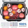 imageMaelstrom Cooler Bag 30 Cans Beach Cooler Large Leakproof Insulated Soft Cooler with Bottle Opener Ice Chest Portable Collapsible Cooler for Travel Camping ShoppingBlack