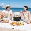 imageMaelstrom Cooler Bag 30 Cans Beach Cooler Large Leakproof Insulated Soft Cooler with Bottle Opener Ice Chest Portable Collapsible Cooler for Travel Camping ShoppingBlack