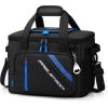 imageMaelstrom Cooler Bag 30 Cans Beach Cooler Large Leakproof Insulated Soft Cooler with Bottle Opener Ice Chest Portable Collapsible Cooler for Travel Camping ShoppingBlack