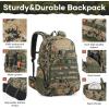 imageMaelstrom Hunting Backpack for Men Women Waterproof Hunting Pack with Rain Cover LongLasting 35L Camo Tactical Day Pack for Rifle Bow Gun