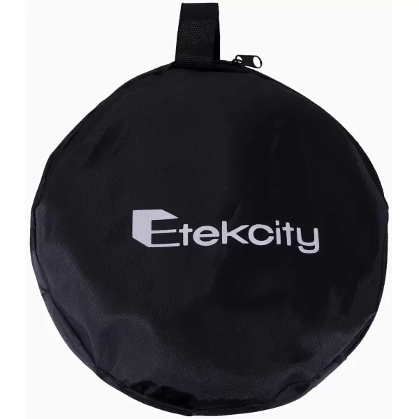 Etekcity Reflector Photography 43quot 110cm 5in1 Light Reflectors for Photography MultiDisc Photo Reflector Collapsible with Bag  Translucent Silver Gold White and Black24 Inch