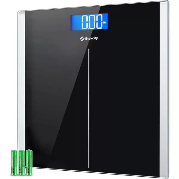 imageEtekcity Smart Scale for Body Weight Bathroom Digital Weighing Scale with BMI Body Fat Muscle Mass High Accuracy with 13 Measurements and Large Display Support Offline Mode and Apps ConnectionBlack