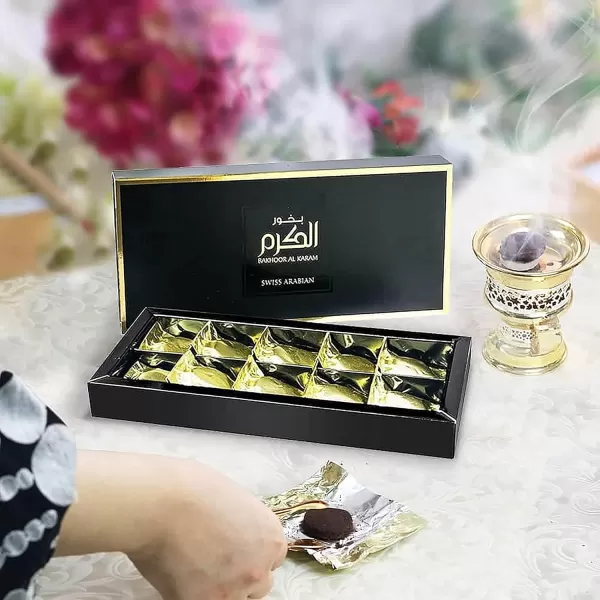 Al Karam Dukhoon  Luxury Products from Dubai  Lasting and Addictive Home Fragrance Incense  Give Your Home a Seductive Signature Aroma  The Luxurious Scent of Arabia  194 oz