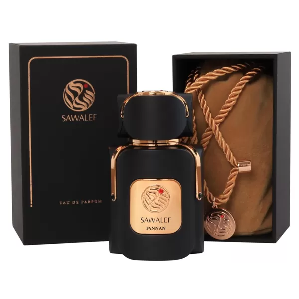 FANNAN Eau de Parfum 80 mL from the SAWALEF Boutique Range  Unisex Mossy Woods Niche Release  Long Lasting with Intense Sillage  Cologne for Men and Perfume for Women  Oud