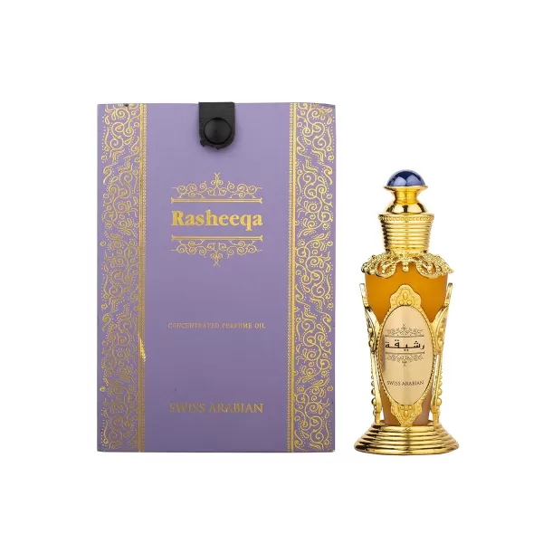 Rasheeqa  Luxury Arabian Perfume Oil Seductive Signature Fragrance from Dubai Long Lasting  06 oz