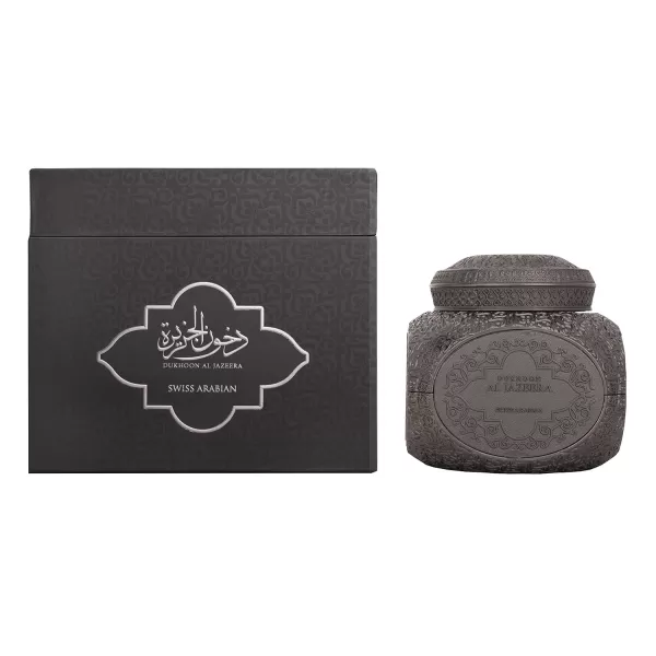 SWISS ARABIAN Dukhoon Al Jazeera  Luxury Products from Dubai  Lasting Addictive Home Fragrance Powder Incense  Give Your Home A Seductive Signature Aroma  The Luxurious Scent of Arabia  24 Oz