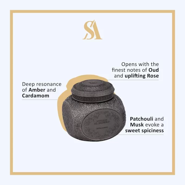 SWISS ARABIAN Dukhoon Al Jazeera  Luxury Products from Dubai  Lasting Addictive Home Fragrance Powder Incense  Give Your Home A Seductive Signature Aroma  The Luxurious Scent of Arabia  24 Oz