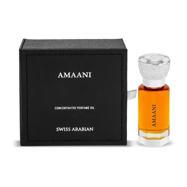 Swiss Arabian Amaani  Luxury Products From Dubai  Long Lasting And Addictive Personal Perfume Oil Fragrance  A Seductive Signature Aroma  04 Oz