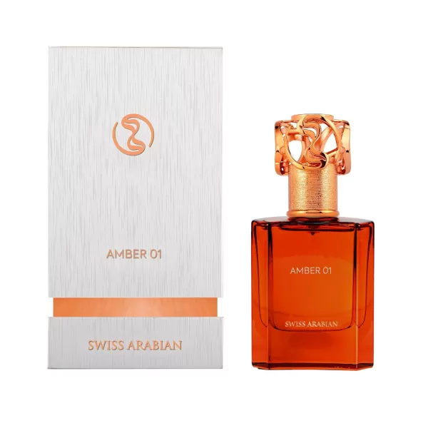 Swiss Arabian Amber 07  Luxury Products From Dubai  Long Lasting Addictive Personal EDP Spray Fragrance  Seductive Signature Aroma  17 OzAmber 01