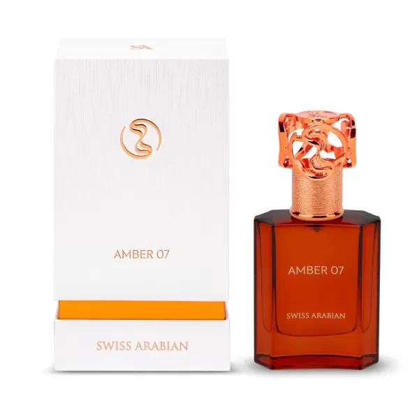 Swiss Arabian Amber 07  Luxury Products From Dubai  Long Lasting Addictive Personal EDP Spray Fragrance  Seductive Signature Aroma  17 OzAmber 07