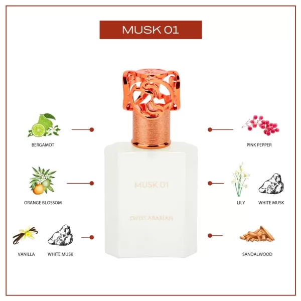 Swiss Arabian Amber 07  Luxury Products From Dubai  Long Lasting Addictive Personal EDP Spray Fragrance  Seductive Signature Aroma  17 OzMusk 01