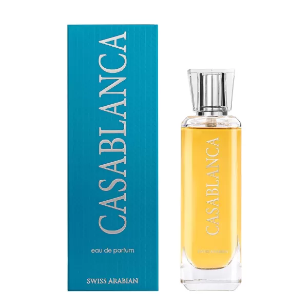 Swiss Arabian Casablanca  Luxury Products From Dubai  Long Lasting Addictive Personal EDP Spray Fragrance  Seductive Signature Aroma  34 OzModern