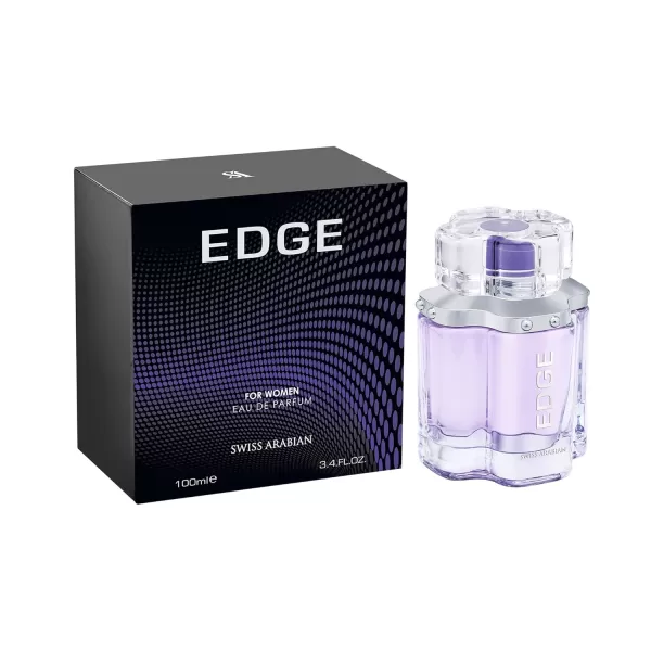 Swiss Arabian EDGE Intense  Luxury Products From Dubai  Long Lasting Addictive Personal EDP Spray Fragrance  Seductive Signature Aroma  34 OzEDGE Women