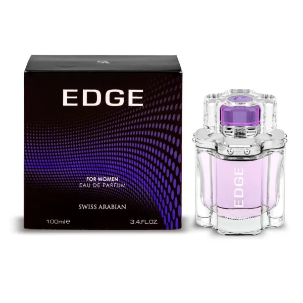 Swiss Arabian EDGE Intense  Luxury Products From Dubai  Long Lasting Addictive Personal EDP Spray Fragrance  Seductive Signature Aroma  34 OzEDGE Women