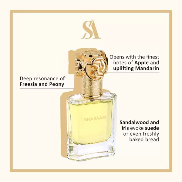 Swiss Arabian Gharaam  Luxury Products From Dubai  Long Lasting Addictive Personal EDP Spray Fragrance  Seductive Signature Aroma  17 Oz