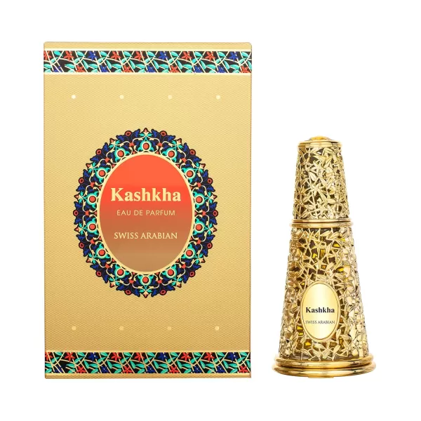 Swiss Arabian Kashkha  Luxury Products From Dubai  Long Lasting Addictive Personal EDP Spray Fragrance  Seductive Signature Aroma  17 Oz