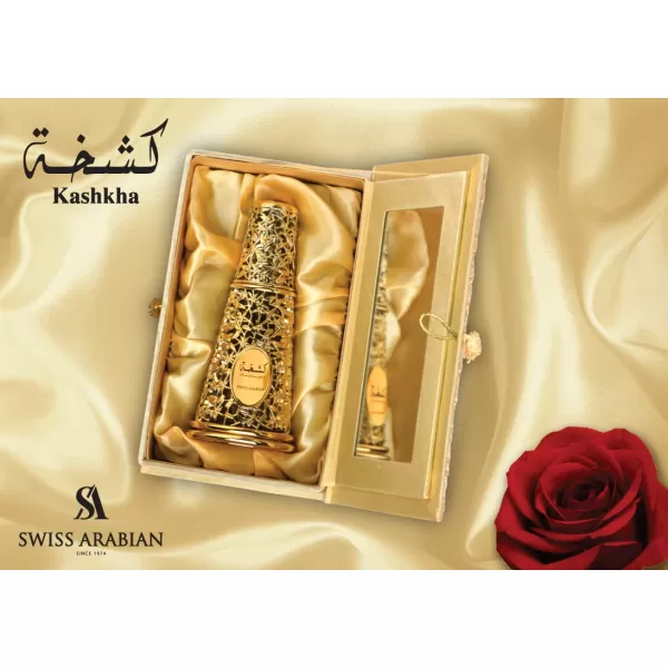 Swiss Arabian Kashkha  Luxury Products From Dubai  Long Lasting Addictive Personal EDP Spray Fragrance  Seductive Signature Aroma  17 Oz