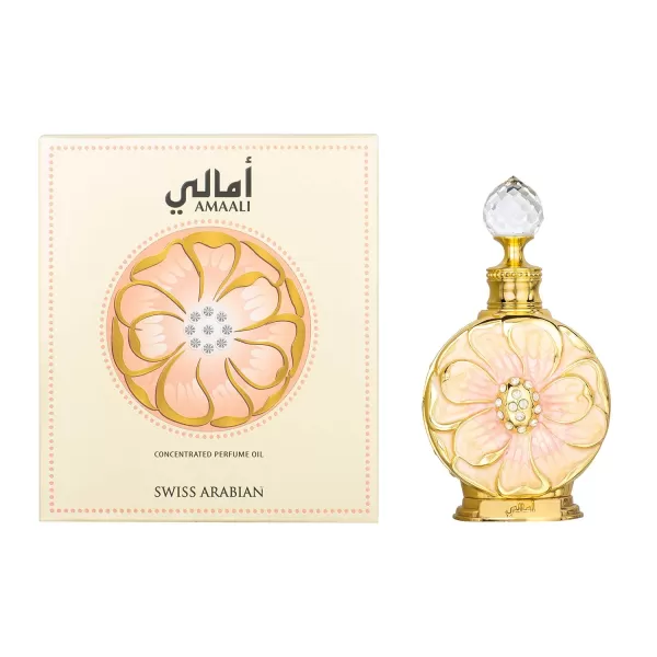 Swiss Arabian Layali  Luxury Products From Dubai  Long Lasting And Addictive Personal Perfume Oil Fragrance  A Seductive Signature Aroma  05 OzAmaali