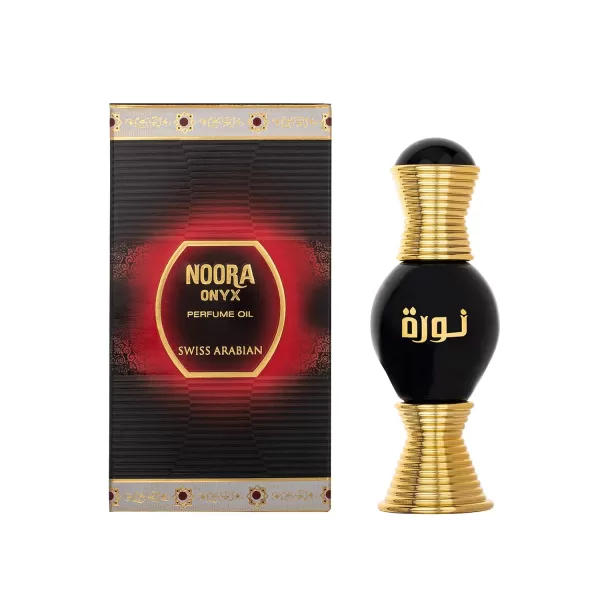 Swiss Arabian Noora  Luxury Products From Dubai  Long Lasting And Addictive Personal Perfume Oil Fragrance  A Seductive Signature Aroma  06 OzNoora Onyx