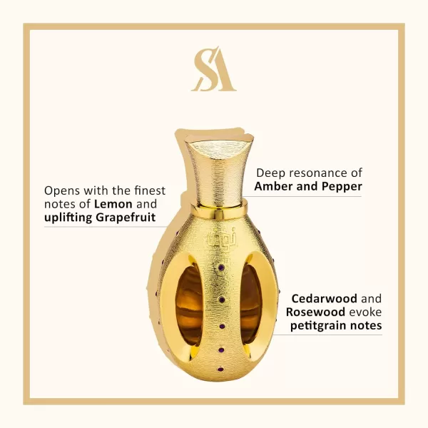 Swiss Arabian Nouf  Luxury Products From Dubai  Long Lasting Addictive Personal EDP Spray Fragrance  Seductive Signature Aroma  17 OzNOUF