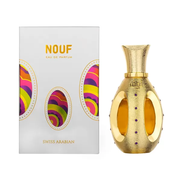 Swiss Arabian Nouf  Luxury Products From Dubai  Long Lasting Addictive Personal EDP Spray Fragrance  Seductive Signature Aroma  17 OzNOUF