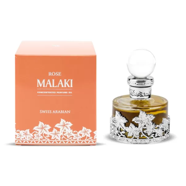 Swiss Arabian Rose Malaki  Luxury Products From Dubai  Long Lasting And Addictive Personal Perfume Oil Fragrance  A Seductive Signature Aroma  The Luxurious Scent Of Arabia  1 Oz101 Fl Oz Pack of 1