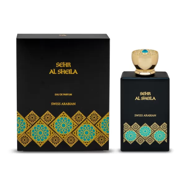 Swiss Arabian Sehr Al Sheila  Luxury Products From Dubai  Long Lasting Addictive Personal EDP Spray Fragrance  Seductive Signature Aroma  34 Oz