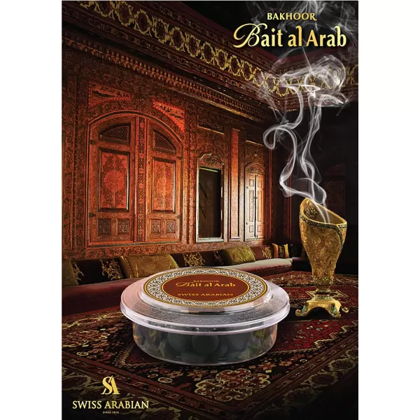 SWISS ARABIAN Bakhoor Bait Al Arab  Luxury Products from Dubai  Lasting and Addictive Home Fragrance Incense  Give Your Home a Seductive Signature Aroma  The Luxurious Scent of Arabia  40 pc