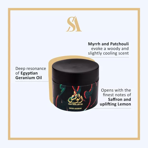 SWISS ARABIAN Muattar Al Wattan  Luxury Products from Dubai  Lasting and Addictive Home Fragrance Incense  Give Your Home A Seductive Signature Aroma  The Luxurious Scent of Arabia  17 OzMuattar Al Wattan