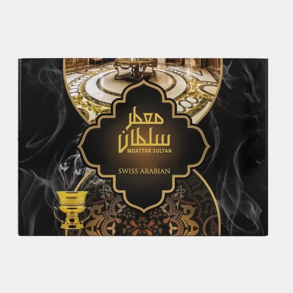 SWISS ARABIAN Muattar Sultan  Luxury Products from Dubai  Lasting and Addictive Home Fragrance Bakhoor Incense  Give Your Home A Seductive Signature Aroma  The Luxurious Scent of Arabia  88 Oz