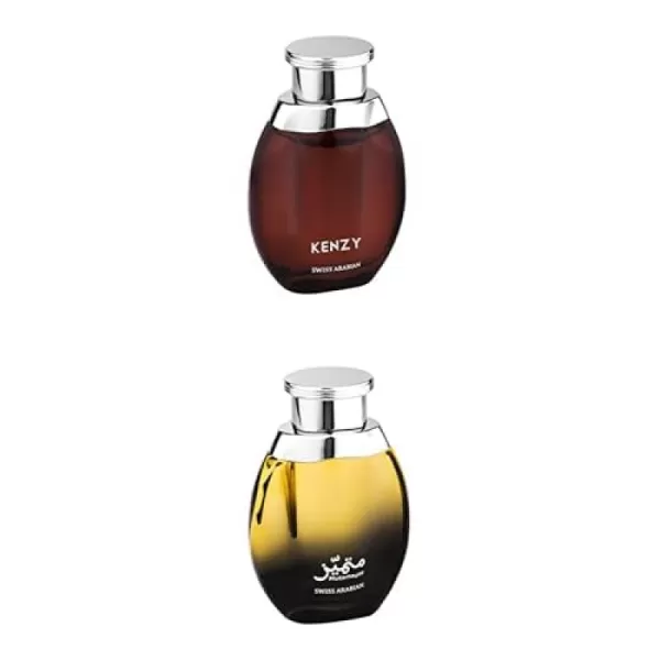 Swiss Arabian Kenzy and Mutamayez Duo  Luxury Products From Dubai  Long Lasting And Addictive Personal EDP Spray Fragrance  Seductive Signature Aroma  Luxurious Scent Of Arabia  2 pc