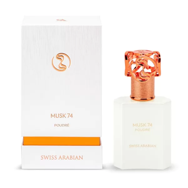 Swiss Arabian Musk 74 Poudre  Luxury Products From Dubai  Long Lasting and Addictive EDP Spray Fragrance  A Seductive Signature Aroma  17 oz