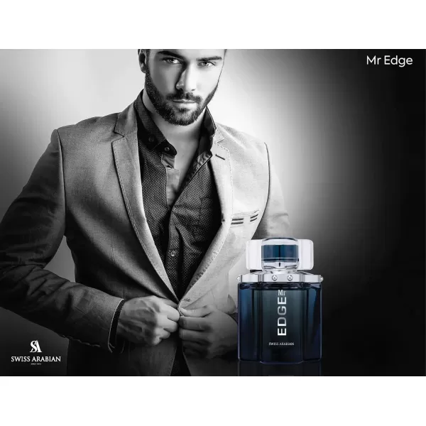 Swiss Arabian EDGE  Luxury Products From Dubai  Long Lasting and Addictive Personal EDP Spray Fragrance  The Luxurious Scent of Arabia  34 ozOrange