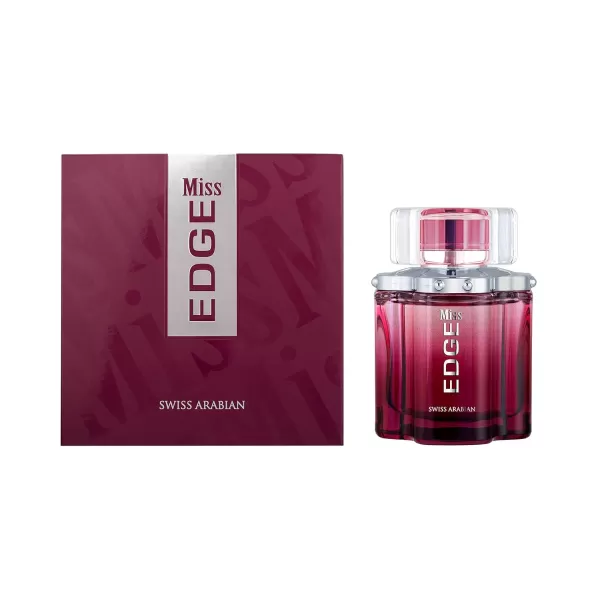 Swiss Arabian Miss EDGE  Luxury Products From Dubai  Long Lasting Addictive Personal EDP Spray Fragrance  Seductive Signature Aroma  34 Oz