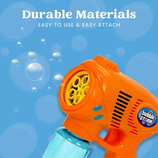 JOYIN 3 Packs Bubble Guns with Rich Bubbles Automatic Bubble Maker Blower Machine with 3 Bubble Solutions for Kids Bubble Party Favors Summer Toy Birthday Outdoor ampamp Indoor Activity EasterSolid