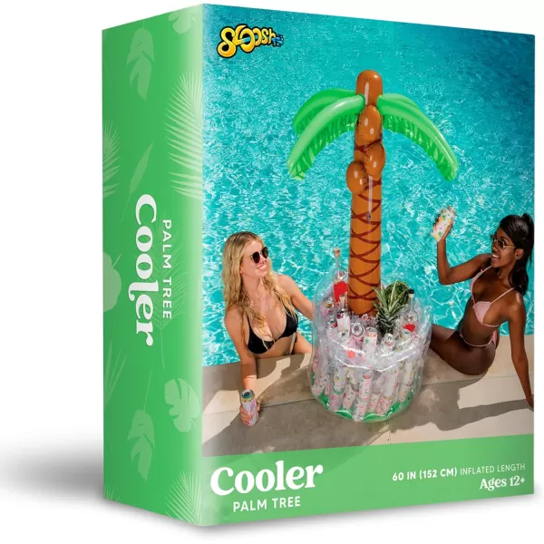 JOYIN 60quot Inflatable Palm Tree Cooler Beach Theme Party Decor Pool Party Decorations Luau Hawaiian Birthday Party Supplies Ocean Jungle Tropical Themed Party Decoration Summer Outdoor Drink Cooler