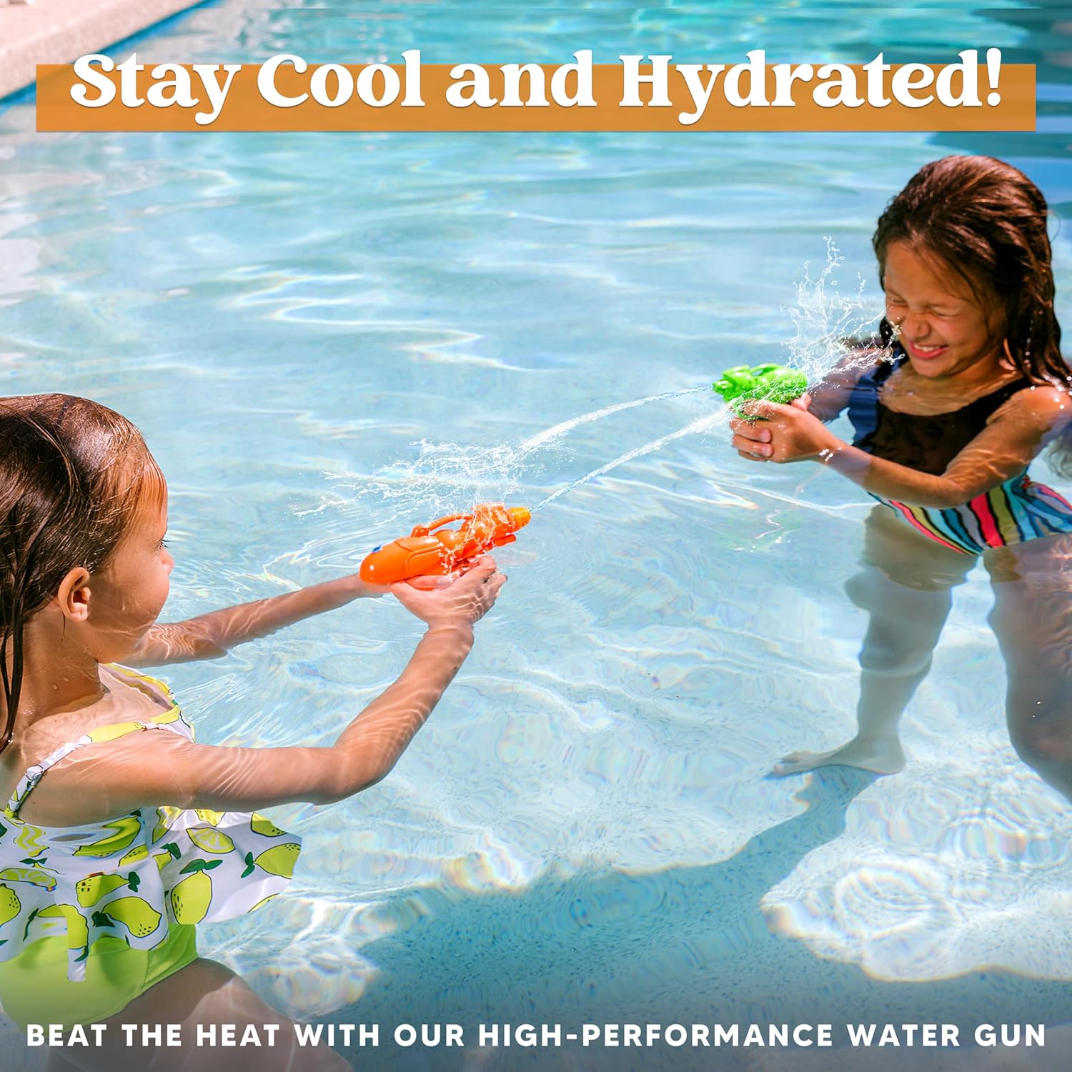 Sloosh 24 Packs Water Gun Party Favors Assorted Colors Mini Water Blasters Summer Squirt Soaker Water Fighting Beach Pool Toys for Kids