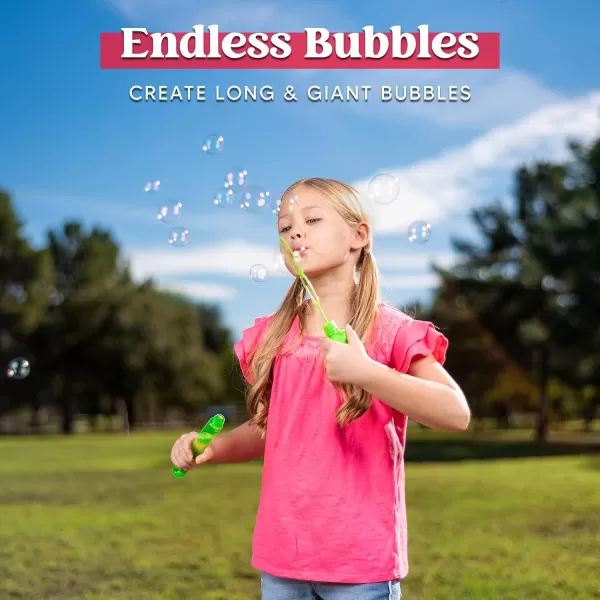 JOYIN 12 Pack 11 Bubble Wands Dinosaur with Rattles for Kids Summer Bubble Dinosaur Party Favors Supplies Outdoors Activity Birthday Easter Bubble Blower Toy