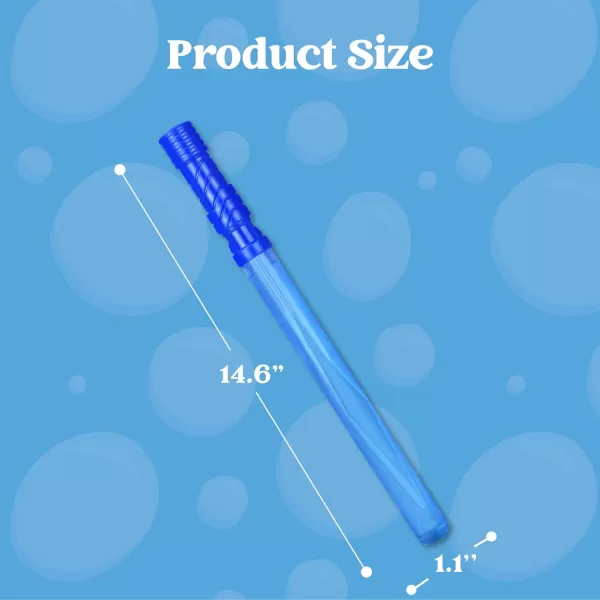 JOYIN 146quot Big Bubble Wand Set18 Pack 9 Colour with Concentrated Bubble Solution Refills Giant Bubble Wands Toy for Kids Birthday Summer Toy Party Favors Outdoor Activity Bathroom Bath Toys