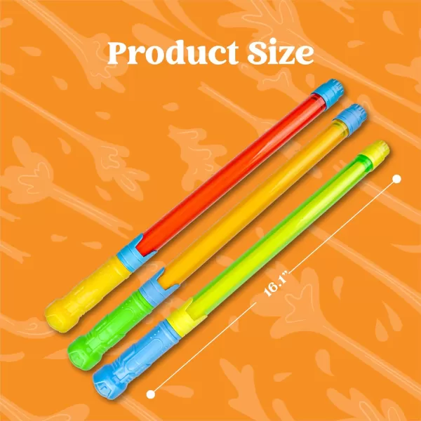 JOYIN 18 Pack 165 Super Water Soaker Blaster Squirt Guns Bulk Summer Outdoor Swimming Pool Backyard Beach Water Game Fighting Play Toys