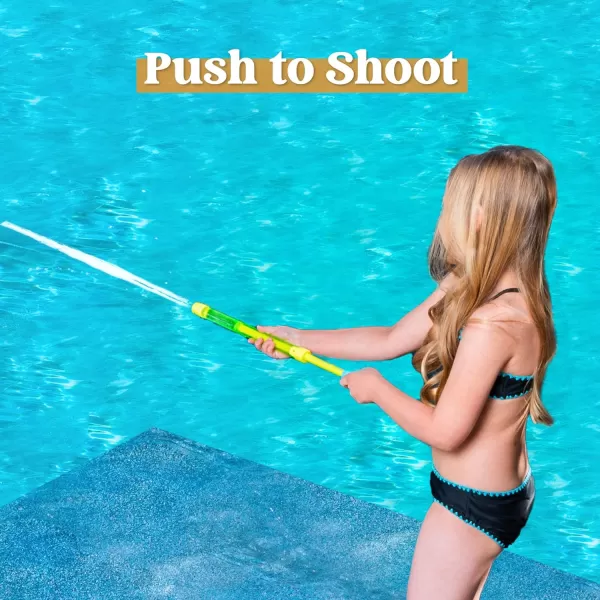 JOYIN 18 Pack 165 Super Water Soaker Blaster Squirt Guns Bulk Summer Outdoor Swimming Pool Backyard Beach Water Game Fighting Play Toys