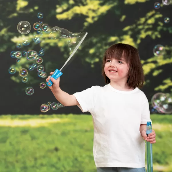 JOYIN 24 Pack 10 mid Bubble Wands Assortment 6 Colors Bubble Wands 3 OZ Party Favors Kids Summer Toys Outdoor Play Toys Games Christmas Birthday Party