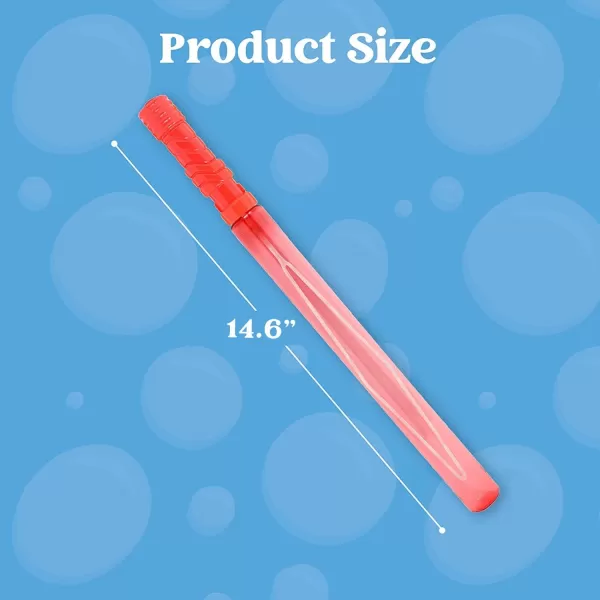 JOYIN 24 Pack 146 Big Bubble Wands Bulk 2 Dozen for Summer Toy OutdoorIndoor Activity Use Easter Bubbles Party Favors Supplies for KidsClassic