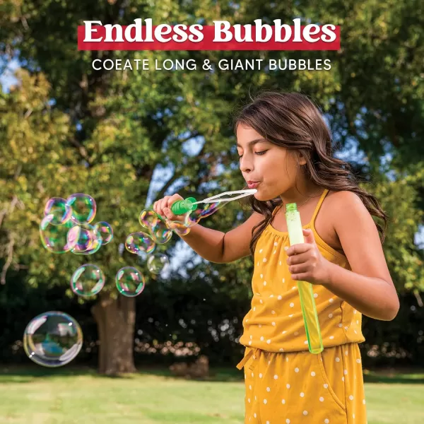 JOYIN 24 Pack 146 Big Bubble Wands Bulk 2 Dozen for Summer Toy OutdoorIndoor Activity Use Easter Bubbles Party Favors Supplies for KidsClassic